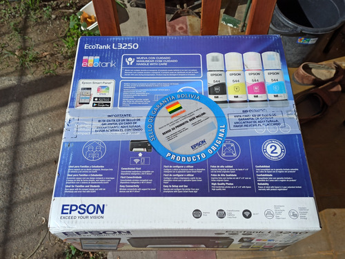 Impresora Multifunción Epson Ecotank L3250. Nueva Negro