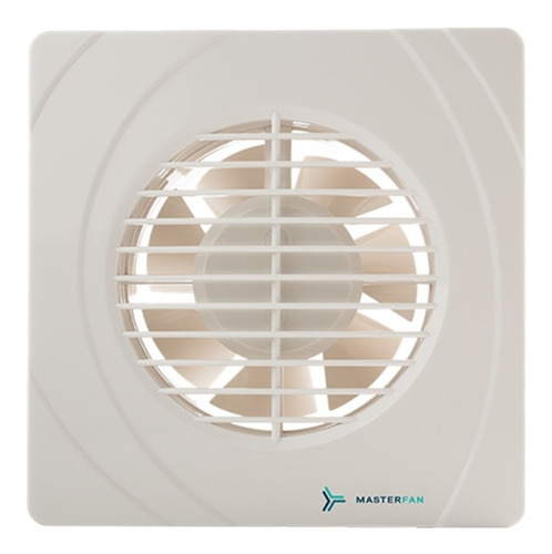 Imagen 1 de 6 de Extractor De Aire Turbo 4 Pulgadas Blanco Masterfan