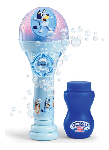 Bluey - Maquina De Burbujas Y Microfono De Juguete Con Modo