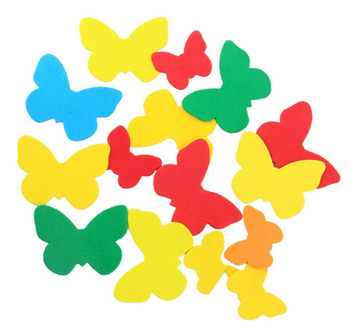 Pegatinas De Espuma Eva Colores Mezclados 20 Piezas Mariposa