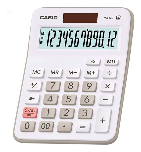 Calculadora Escritorio Casio Mx-12b Pantalla Extra Grande Ws