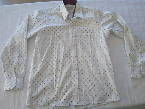 Camisa Hombre De Vestir, Tierra Urbana. Talle 39/40