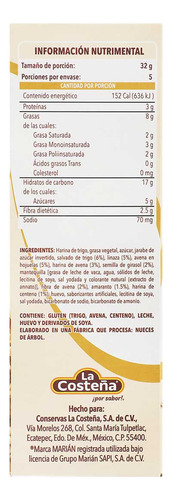 Barras Nutret Linaza y Amaranto 160g