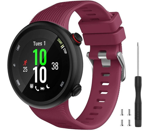 Malla Para Garmin Forerunner 45s - Wine