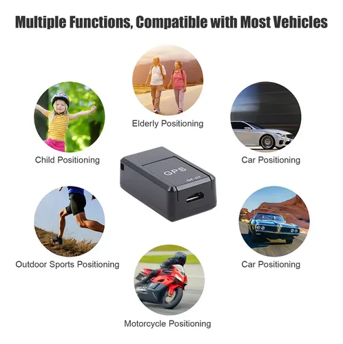 Localizador de coches Gf07 Mini GPS en tiempo real, dispositivo ...