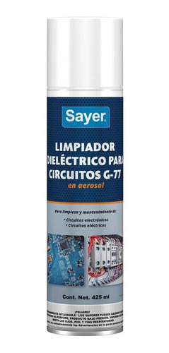 Kit 3pzlimpiador Dieléctrico Circuitos G-77 Tarjetas 425 Ml 