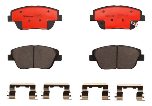 Balatas Cerámicas Delanteras Sonata De 2011 A 2015 Brembo