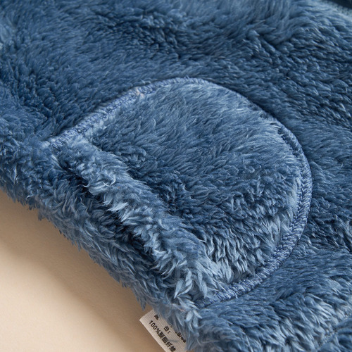 Conjunto Casual De Algodón Cómodo Manga Larga Para Bebés Azul 9-12 M
