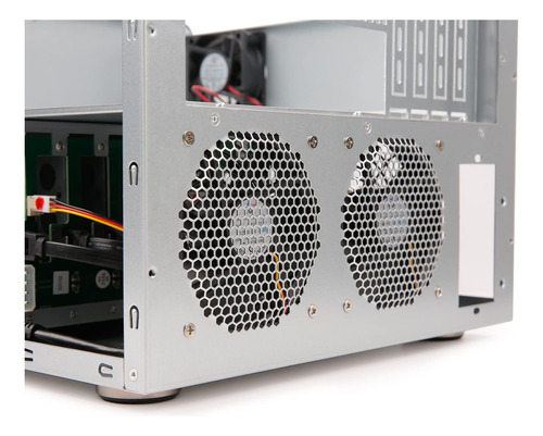 Case Audheid K7 8 Bay Nas, Placa Base Mini-itx Compatible Co