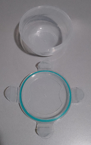 Contenedor Hermetico Taper Plastico Libre Bpa 300 Ml Redondo Color Unico