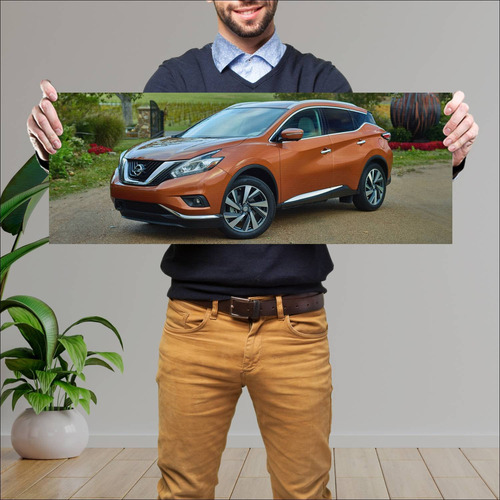 Cuadro 30x80cm Auto 2015 Nissan Murano Auto 117