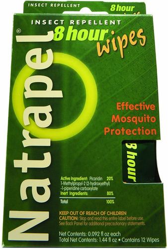Natrapel Mosquitos, Garrapatas Y Repelente De Insectos Toall
