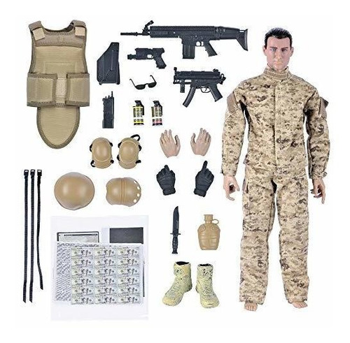 12 '' American Soldiers Special Forces Figuras De Acción
