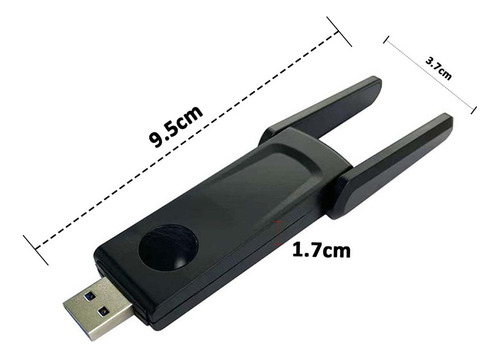 Adaptador Wifi De Doble Banda De 1200m Interfaz Usb3. 0 Plug