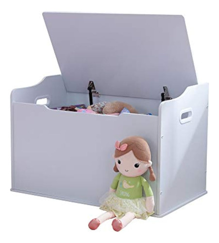 Kidkraft Austin - Caja / Banco De Madera Para Juguetes Con T