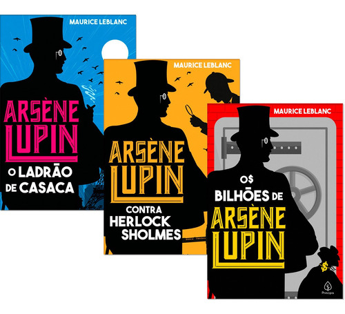Arsène Lupin Contra Herlock Sholmes: Não Aplica, De Maurice Leblanc. Série Arsène Lupin, Vol. 3. Editora Principis, Capa Mole, Edição 1 Em Português, 2021