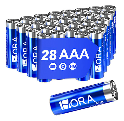 Pilha Aaa 1hora 1.5v Pacote Com 28 Unidades Pilha Palito