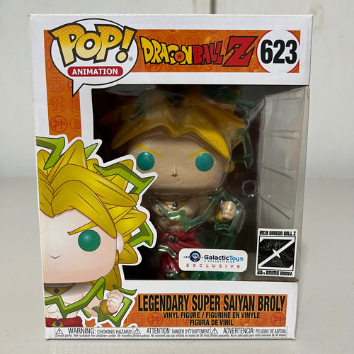 Funko Pop! Dragon Ball Z Legendary Super Saiyan Broly 623 Gt (Usado)