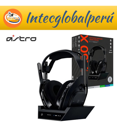 Audífono Astro A50 X Wireless For Ps5 Xbox Pc - Negro