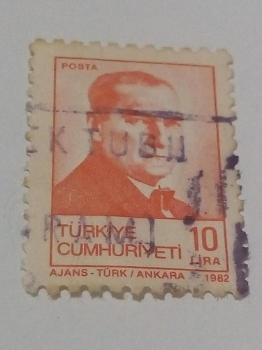 Estampilla Turquía 2                                  (9)