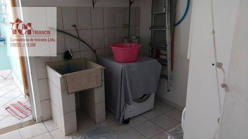 Linda Casa Térrea Plana, Rudge Ramos. - Ca0055