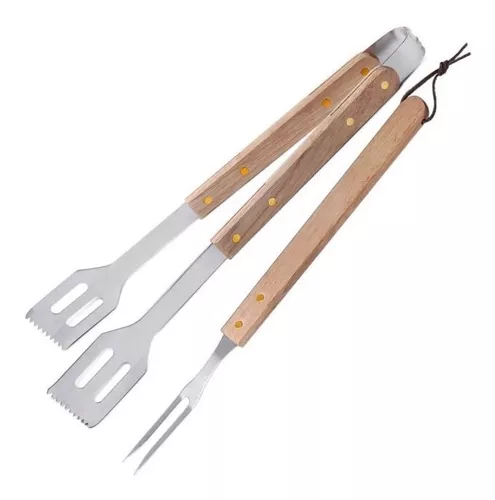 Garfo longo grande com cabo aço inox para churrasco carne utensílio  trinchante grelha cozinha assado - Garfo longo para churrasco 43cm - Garfo  Trinchante - Magazine Luiza