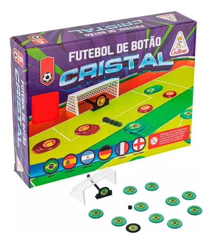 Jogo Futebol de Botão Cristal Brasil x Espanha Gulliver - Salvador Norte  Online