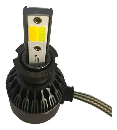 Super Led Duas Cores 3000k/6000k Farol Milha Vw Gol G2