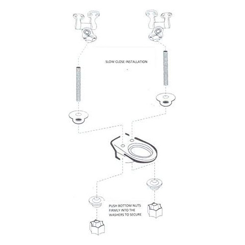 Asiento De Inodoro Elongado Art Of Acryl 6ts2e9902sl 00...