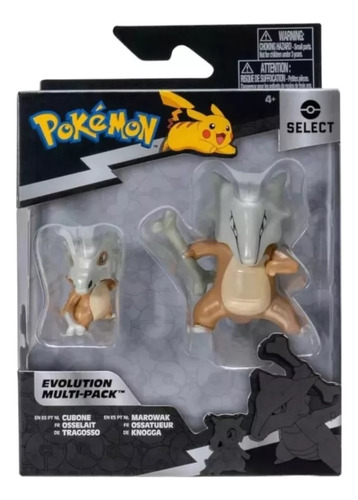 Pokemon Cubone + Marowak Evolution Multi-pack