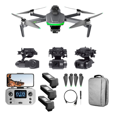 Dron Profesional Fotografía Aérea 5g 8k 2 Cámaras 3 Batería