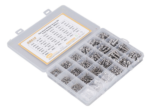 Kit De Arandelas De Tuercas Y Tornillos, 480 Piezas, Cabeza