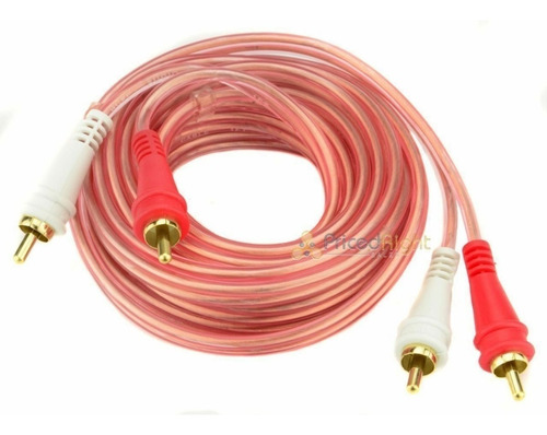 Audio Pipe Cable Rca Rca 3 Metros Libre Oxigeno Musicapilar