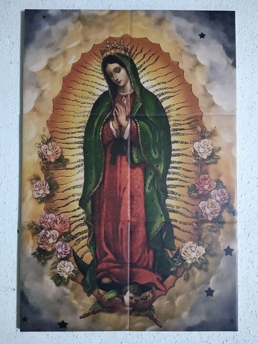 Ntra.sra.de Guadalupe En 6 Azulejos 30x45 Cms.