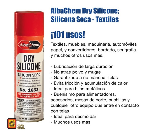 Dry Silicone 1652 Albachem Silicón Seco Para Textiles