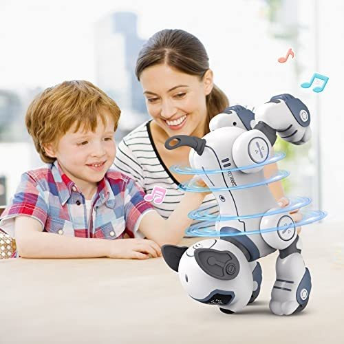 Mdgzy Juguete Robot De Control Remoto Para Perro, Robot Inte