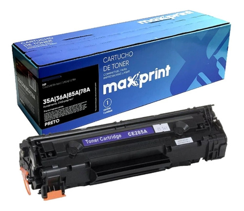 Toner Hp P1005 P1006 Cb435a Cb436a 35a 36a Novo Maxprint