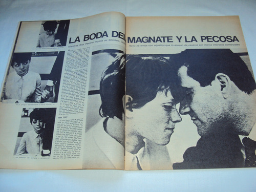 Rt Revista Siete Dias N° 14 Año 1967 Peron Eva Nelida Roca (Usado)