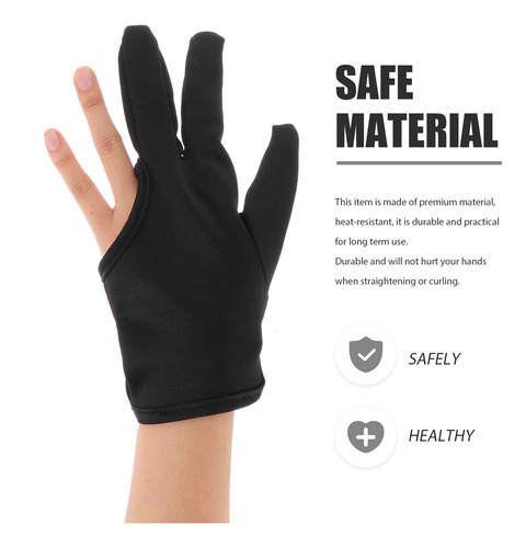 Guantes Permanentes Para Peinar El Cabello, Rizado, Liso, 2