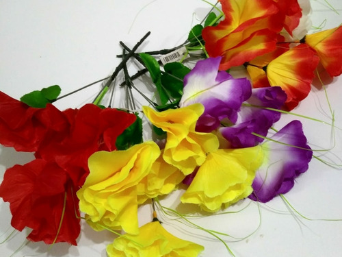 Combo De 35 Ramos Tipo Azucena De 7 Flores Surtidas De Color | Envío gratis