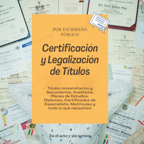 Imagen 4 de 5 de Certificación De Firma - Escribano - Notario - Fotocopias