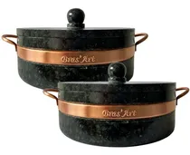 Comprar Jogo De Panelas De Pedra Sabão, Ideal Para Peixes, Moquecas