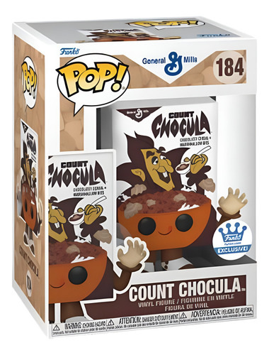 Funko Pop Count Chocula #184 Funkoshop Sticker Exclusivo