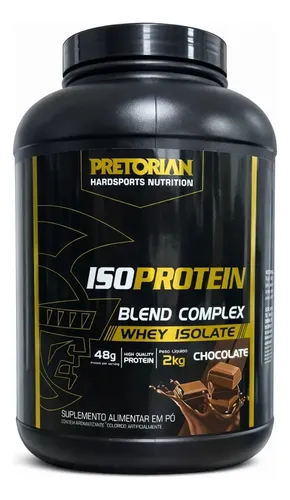 Whey Protein Isolado Iso Protein Blend Complex 2kg Pretorian Sabo...