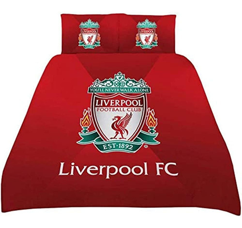 Juego De Funda De Almohada Y Edredón Doble Degradado Liverpo