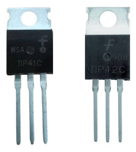2x Transistor Tip42c Tip 42c Tip 42c +tip 41c Tip 41c To220