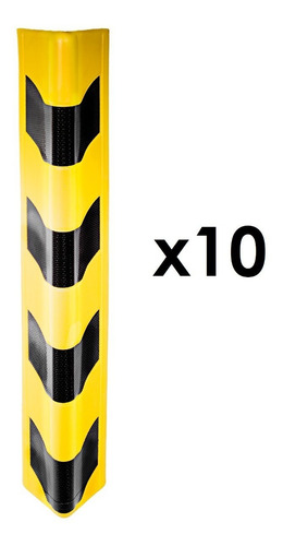 Protector Esquinero Para Vehículo - Amarillo X 10 Unidades