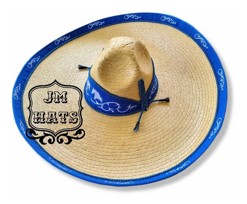 Sombrero Charro Caporal Bordado, 3 Colores Diferentes 