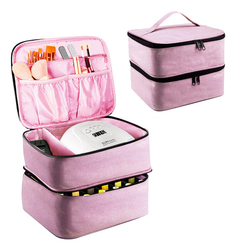 Esmalte De Uñas Makeup Bag Makeup Case Gran Capacidad