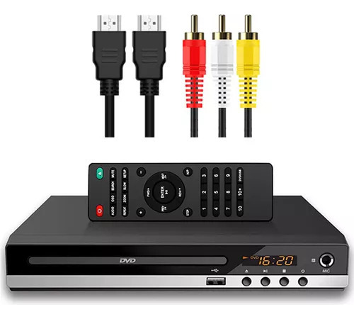 Reproductor De Hd Dvd Adh Cd Vcd Música Upscaling Usb 110v